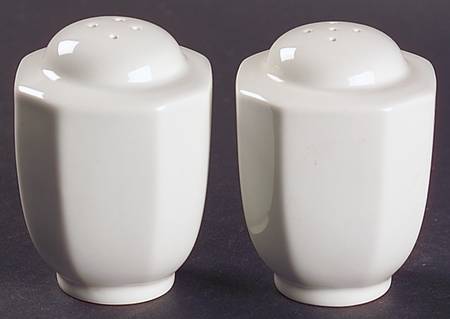 Color Spectrum Alpine White Salt & Pepper Set