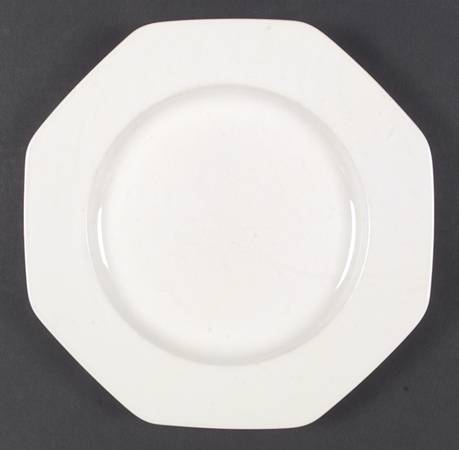 Color Spectrum Alpine White Dinner Plate