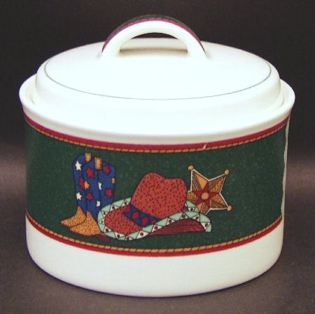Country Trail Sugar Bowl & Lid