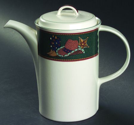 Country Trail Coffee Pot & Lid