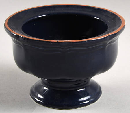 Countryside Blue Sugar Bowl No Lid