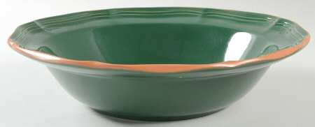 Countryside Green 9" Round Vegetable Bowl