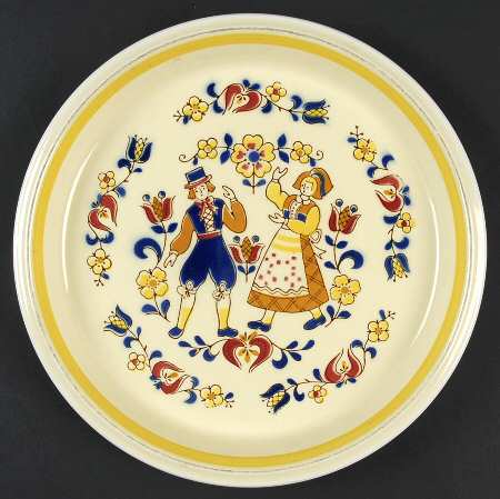 Courtship Salad Plate