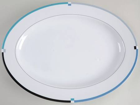 Couture 14" Oval Serving Platter