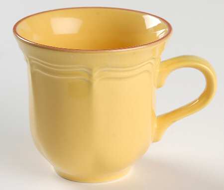 Countryside Yellow Flat Cup