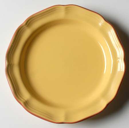 Countryside Yellow Salad Plate