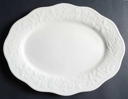 Country Villa 14" Oval Serving Platter