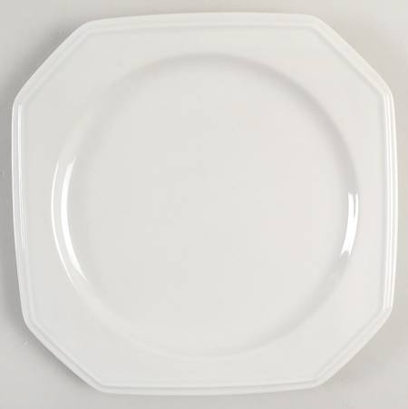 Continental White Salad Plate
