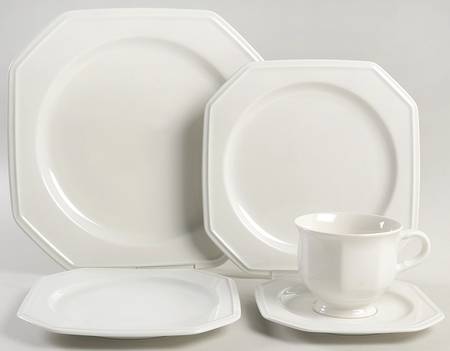 Continental White 40 Piece Estate Set