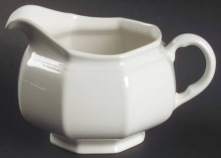 Continental White Gravy Boat