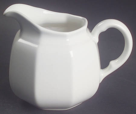 Continental White Creamer
