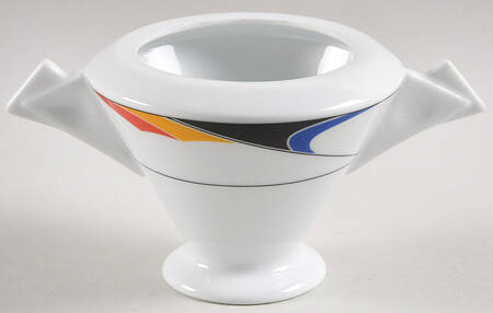 Color Waves Sugar Bowl No Lid