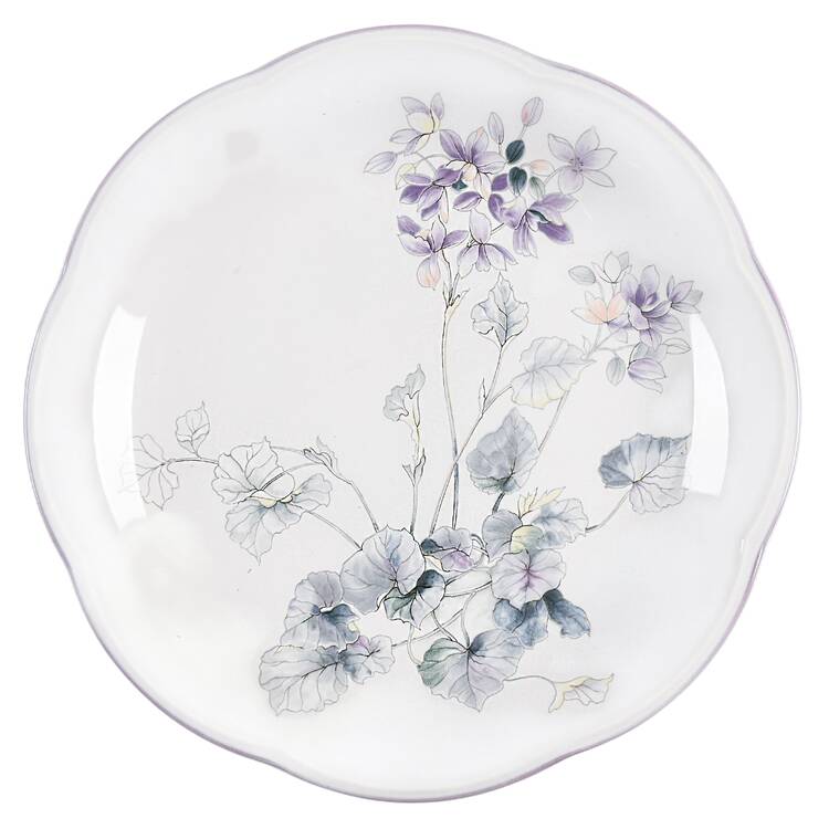 Country Window Salad Plate