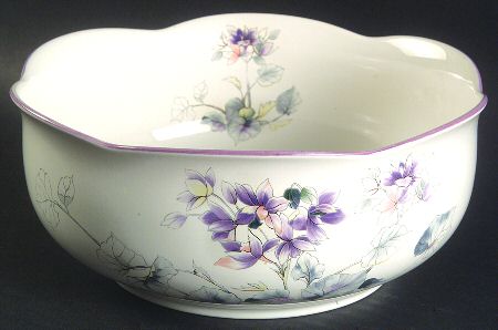 Country Window 7" Round Vegetable Bowl