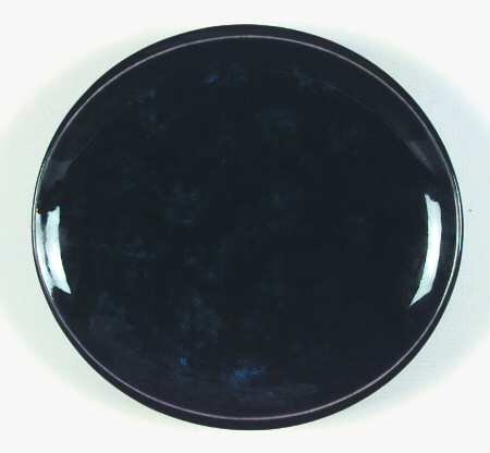 Crescent Blue Salad Plate