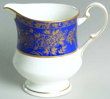 Crown Jewel Blue Creamer