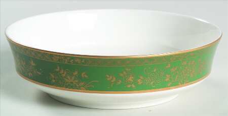 Crown Jewel Ming Green Coupe Soup Bowl