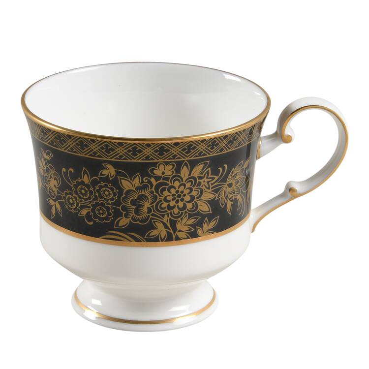 Crown Jewel Onyx Footed Cup