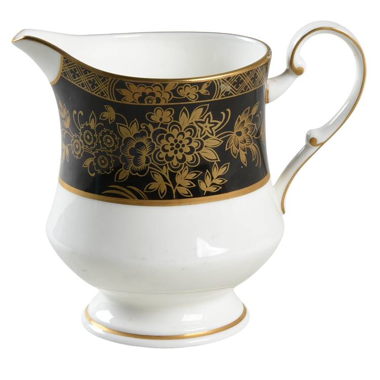 Crown Jewel Onyx Creamer