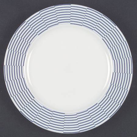 Crossroads Blue Salad Plate