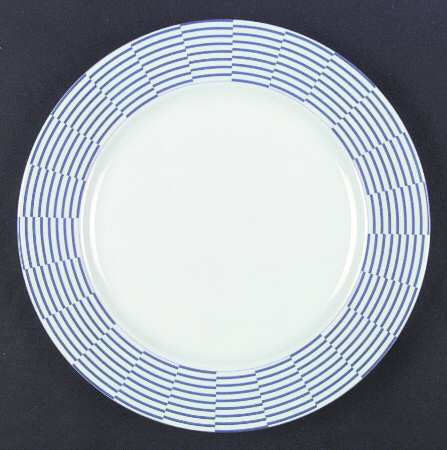 Crossroads Blue Dinner Plate
