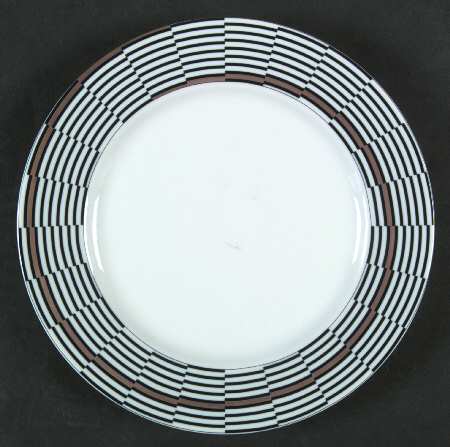 Crossroads Ebony Salad Plate