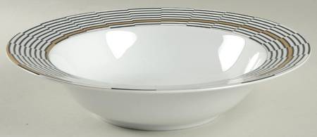 Crossroads Ebony 10" Round Vegetable Bowl