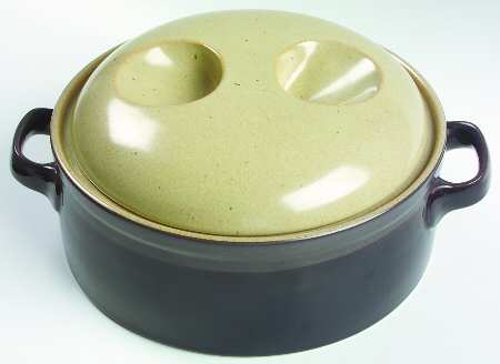 Cummerbund 3 Quart Round Covered Casserole