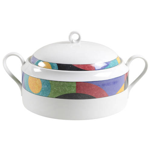 Currents 2.5 Qt Round Covered Casserole
