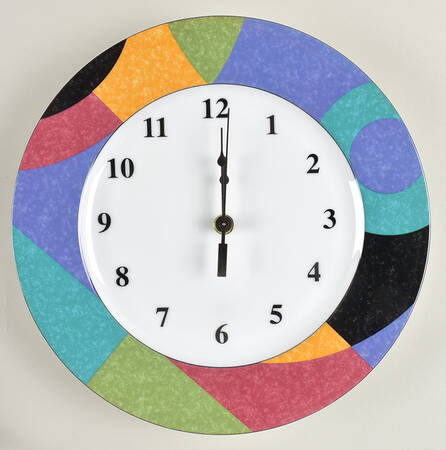 Currents 1-2" depth  Clock Plate HC