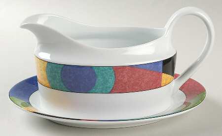 Currents Gravy Boat & Underplate/Relish
