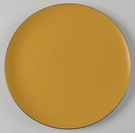 Curry Yellow 12" Chop Plate (Round Platter)