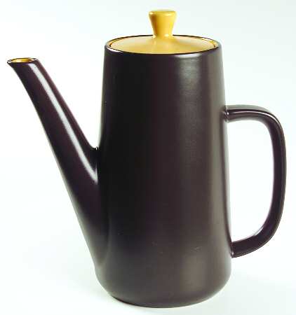 Curry Yellow Coffee Pot & Lid