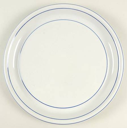 Danish Blue 12" Chop Plate (Round Platter)