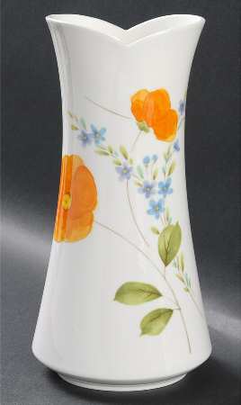 Dancing Flowers 9" Vase