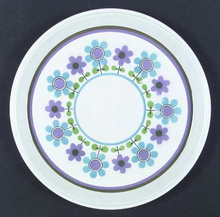 Dancing Flower Dinner Plate