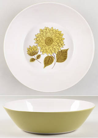 Dahlia 8" Round Vegetable Bowl