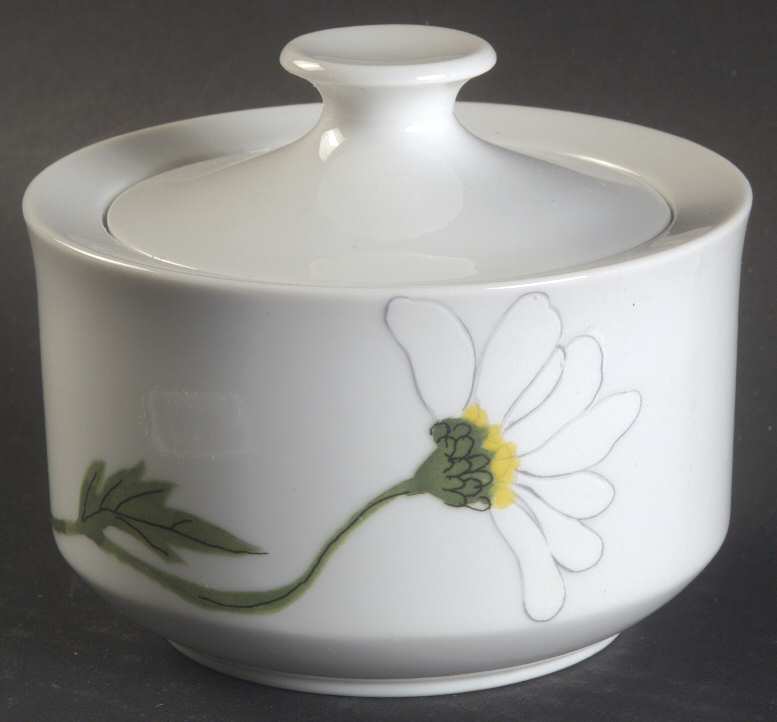 Daisies Sugar Bowl & Lid