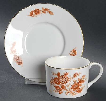 Deauville Flat Cup & Saucer Set