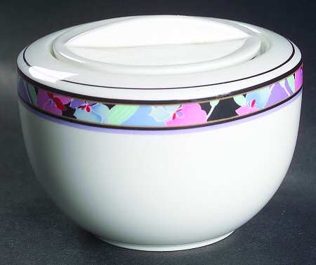 Deco Art Sugar Bowl & Lid