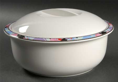Deco Art 2 Qt Round Covered Casserole