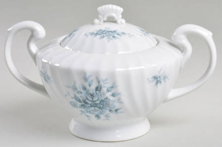 Devon Bleu Sugar Bowl & Lid
