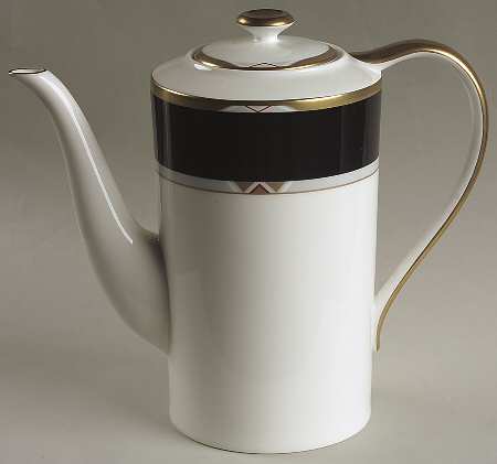 Deco Black Coffee Pot & Lid