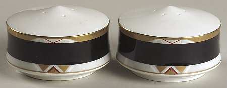 Deco Black Salt & Pepper Set