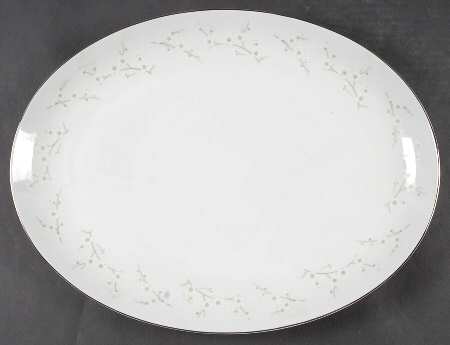 Delia 16" Oval Serving Platter