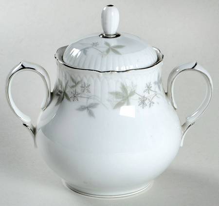 Delicate Sugar Bowl & Lid