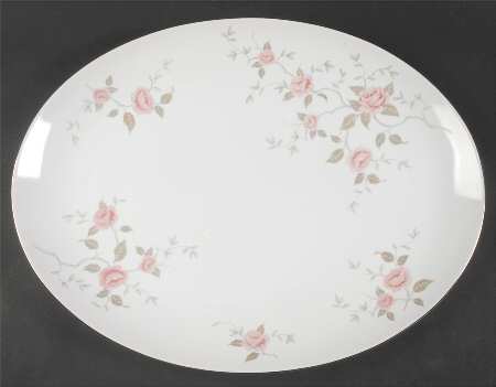 Denair 16" Oval Serving Platter by Mikasa
