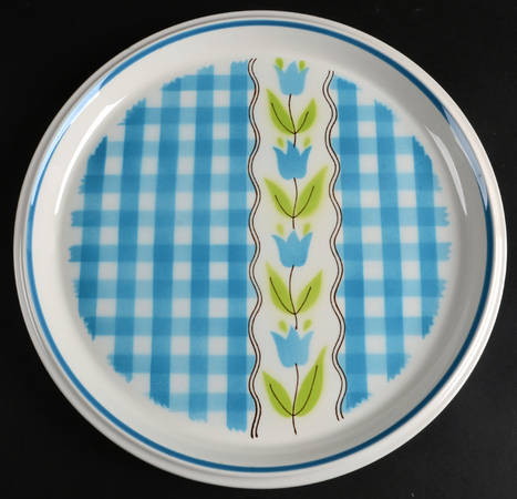 Denim 12" Chop Plate (Round Platter)