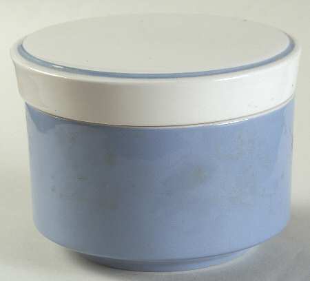 Denim Sugar Bowl & Lid