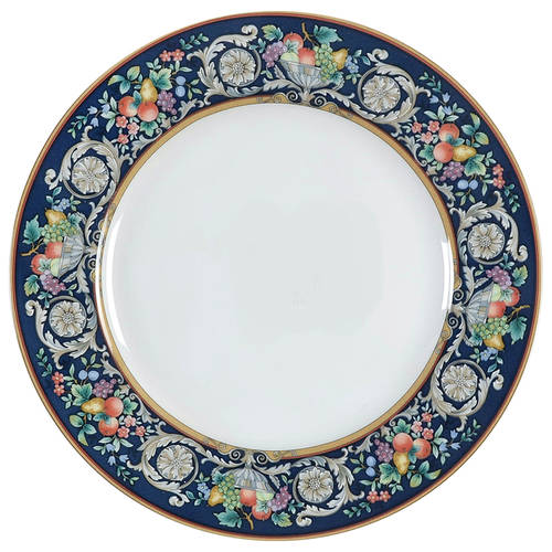 Della Robbia Blue Salad Plate